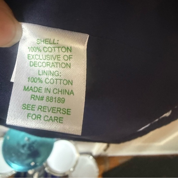 Lilly Pulitzer Delia True Navy Catch A Ray Embroidered Shift Dress - Picture 7 of 7